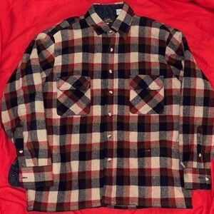 Vintage Hudson’s men’s flannel coat